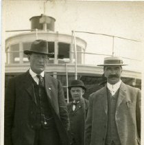 Unidentified Men on Boat Deck